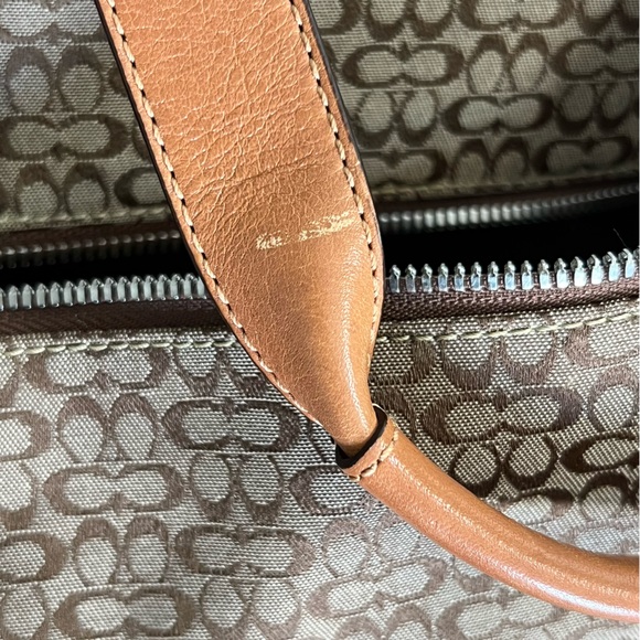 Coach Signature Transatlantic Weekender Duffle Bag - Picture 9 of 12